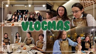 VLOGMAS 24 | Hacer un taller de cocina italiana con seguidoras fue lo mejor de diciembre