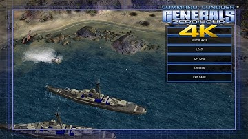 Command & Conquer Generals Zero Hour 2019 4V4 Skirmish 4K
