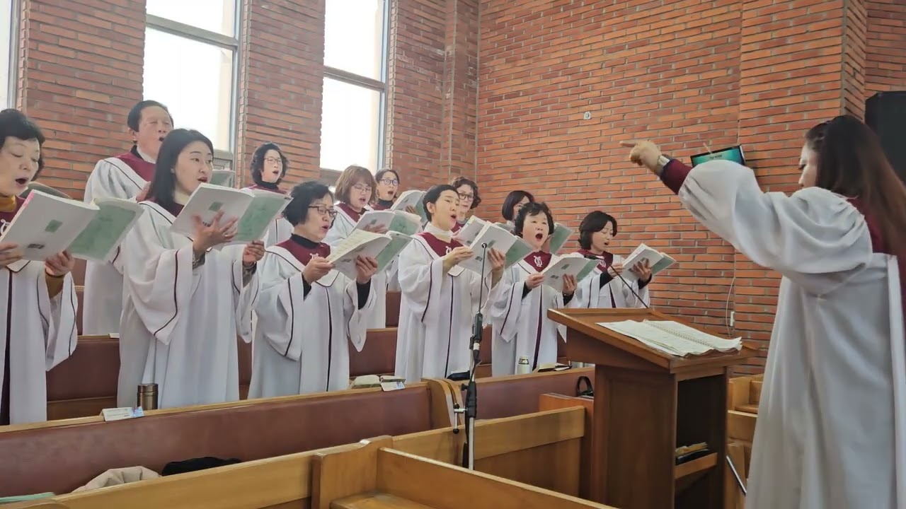 뜻을 정하여.2025.2.15. 해운대중일교회 11시예배.지휘자 김정현.