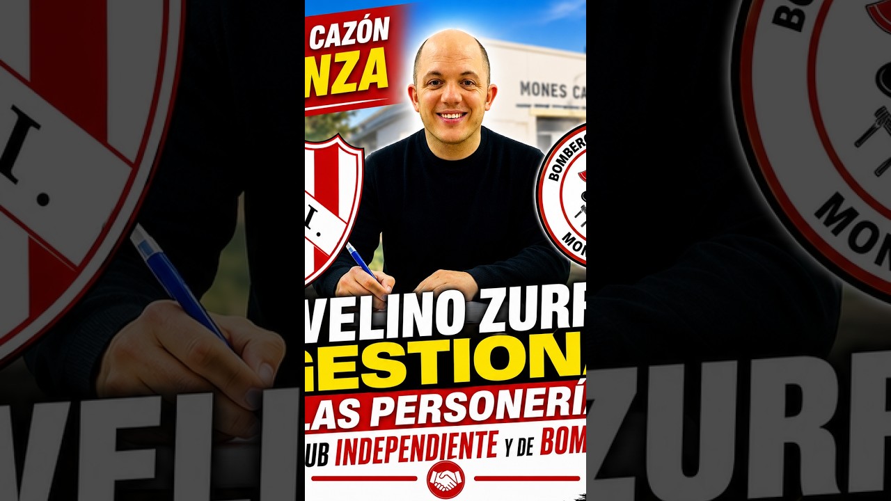 Avelino Zurro gestiona las Personerías del club Independiente y de Bomberos de Mones Cazón