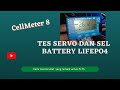 Cara Menggunakan CellMeter 8 - Tes Servo dan Sel Battery Lithium
