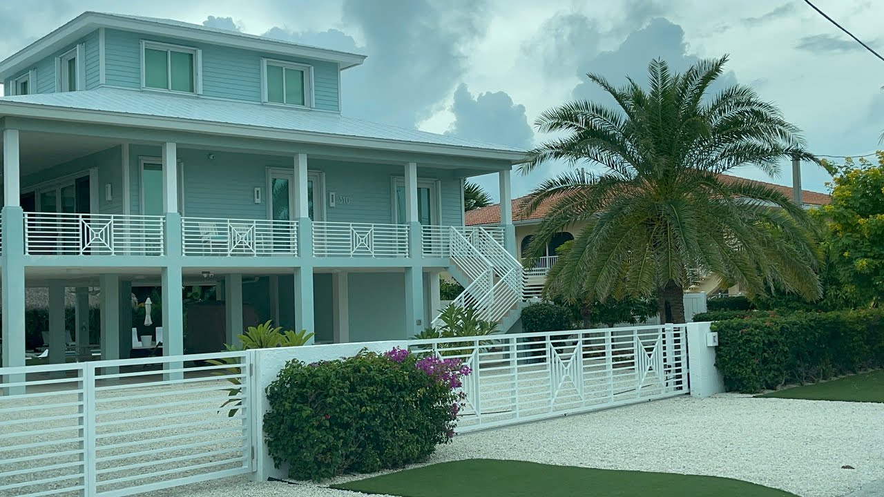 Duck Key Florida Beach Front Homes ️ YouTube
