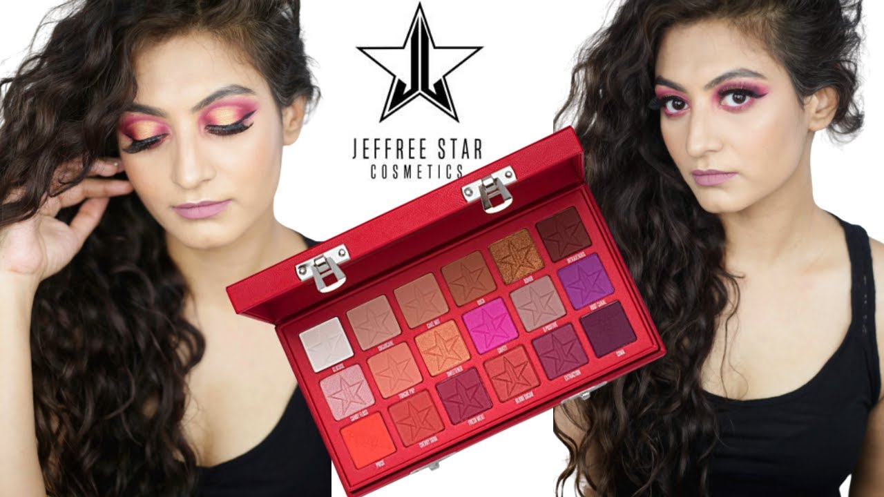 JEFFREE STAR COSMETICS BLOOD SUGAR PALETTE | SPOTLIGHT/HALO EYESHADOW TUTORIAL