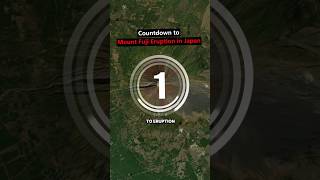 Countdown To The Eruption Of Mount Fuji In Japan...