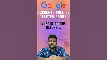 Google will be deleting inactive google accounts soon | google inactive policy updated | #tech