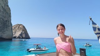 Am făcut turul insulei cu vaporul | Daily vlog Zakynthos 5