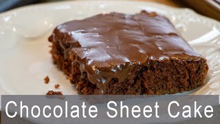 Chocolate Sheet Cake Recipe (Best on the Internet)