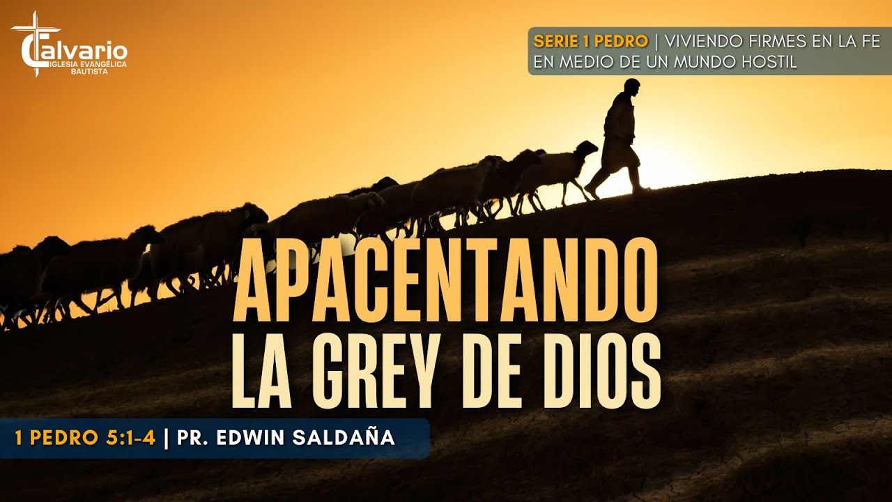 APACENTANDO LA GREY DE DIOS | 1 Pedro 5:1-4 | Pr. Edwin Stanley Saldaña  | PREDICACIONES CRISTIANAS
