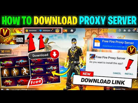 FREE FIRE PROXY SERVER DOWNLOAD 😱🔥 | Unlimited Diamonds & Coins Trick 2026