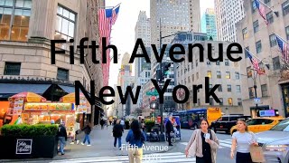 Strolling at Fifth Avenue Manhattan New York City USA.#newyork