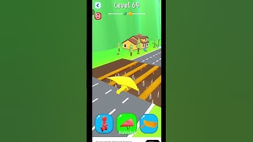 🔥 Shape - Shifting & Transform The Character 👀 Level 64 #shapeshifting #gameplay #shorts