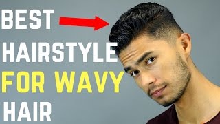 The BEST Hairstyle for Guys with Wavy Hair | My New Daily Hairstyle screenshot 4