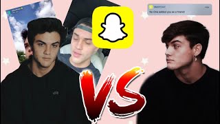 Ethan and Grayson’s Snapchat battle😂