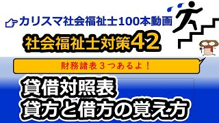 【社会福祉士国試対策42】財務諸表（貸借対照表、事業活動計算書、資金収支計算書）