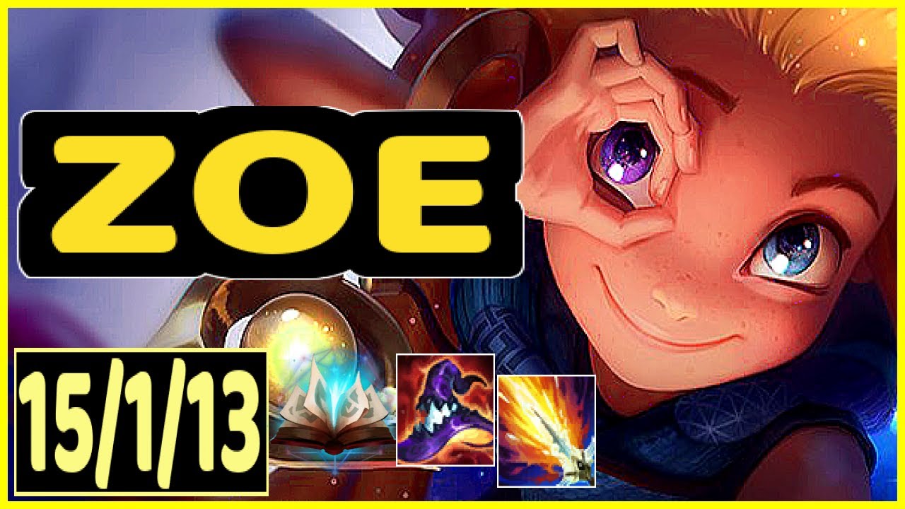 ZOE VS TALIYAH - 15/1/13 KDA MID GAMEPLAY CHALLENGER I