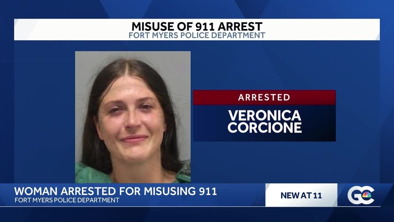 Fort Myers woman arrested for misusing 911 services - YouTube