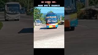 Mark Eve's Transit Bus no. 845-N vs AB liner inc Bus no. D-202188#raymond#bus#quezonprovince