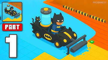 Tile Stamper - Gameplay Walkthrough Part 1 - Make Floors Look Perfect (iOS, Android)