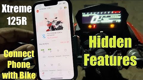 NEW XTREME 125R CONNECT MOBILE WITH BIKE - HIDDEN FEATURES BLUETOOTH APP CONNECTIVITY / LIGHT SETUP