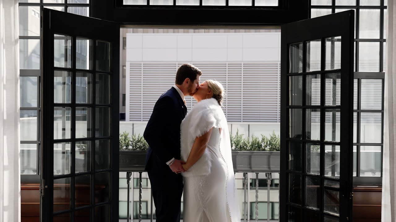 Iowa Winter Wedding | Clayton + Taylor | The Tea Room | Des Moines, IA | Sneak Peek