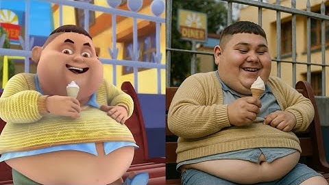 Vir The Robot Boy Cartoon all Characters In Real Life - Part 2