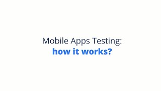 QATestLab Mobile Application Testing