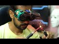 how to make welding eye protector glass at home