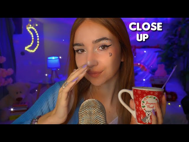 ASMR trrrès proche du micro 🌸🌙 Close up