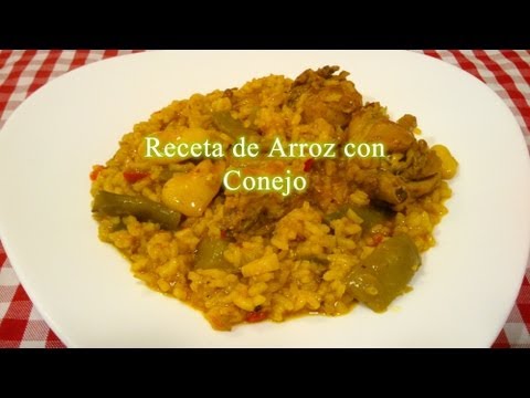 Receta rápida de arroz con conejo