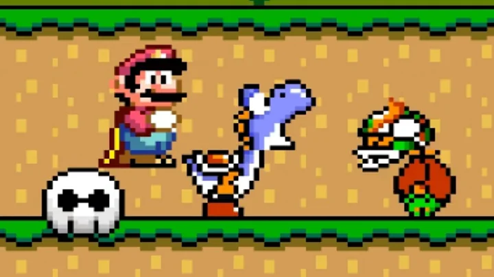 [TAS] SNES Super Mario World Highland "glitchfest" - Donut Plains 1