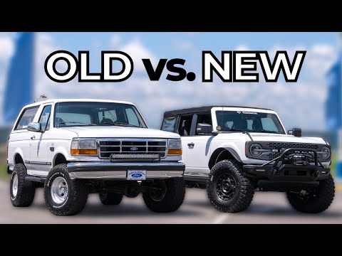 Ford Bronco - Old VS New