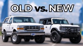 Ford Bronco  Old VS New