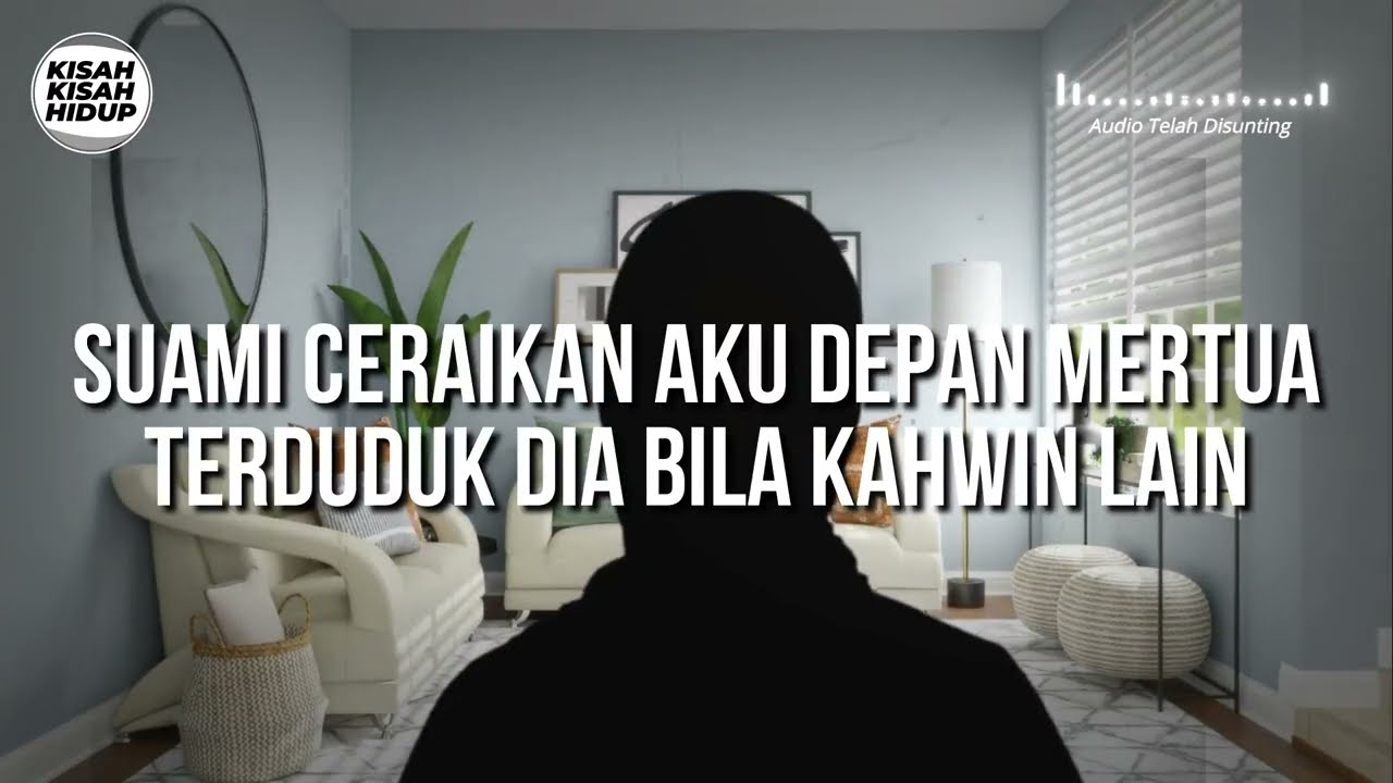 [KISAH V66] SUAMI CERAIKAN AKU DEPAN MERTUA, TERDUDUK DIA BILA KAHWIN LAIN