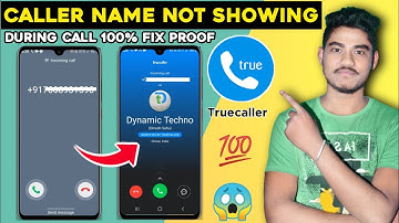 How to Fix Truecaller Not Showing Name During Call & Details | True Caller Name Not Displayed
