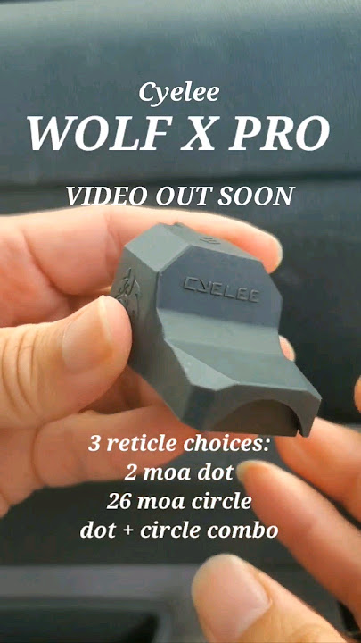 CYELEE Wolf Pro… #cyeleewolfpro #pistolsights #rmr 