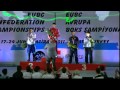 Final - Men's Fly (52kg) AWARDS - AIBA European Confederations Championships