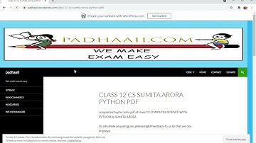 Class 12 sumita arora python pdf download