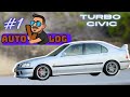 Auto vlog #1 βόλτα με το turbo civic μου πατήματα και λίγα πράγματα για το κανάλι!
