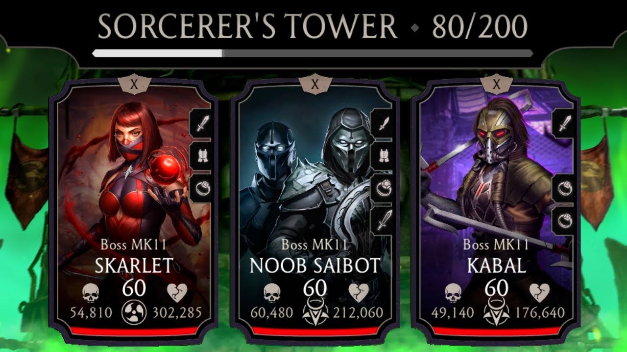 Fatal Sorcerer's Tower Boss Match 80 + Reward. 76-90