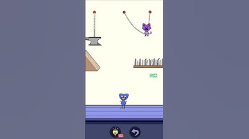 Help monster tricky puzzle - Help me drop that heavy thing over there #shorts