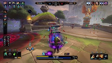 Smite King Arthur 1v3 Destruction