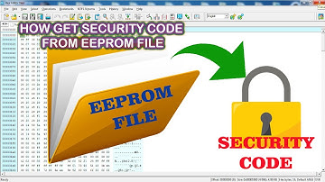 Security code from eeprom file EDC16