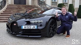 VISITING BUGATTI! Chiron Factory Tour and Test Drive