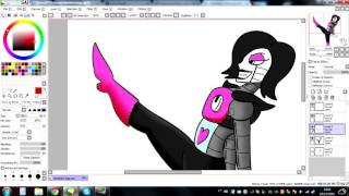 Undertale Speed Art - Mettaton - Cheatsykoopa98