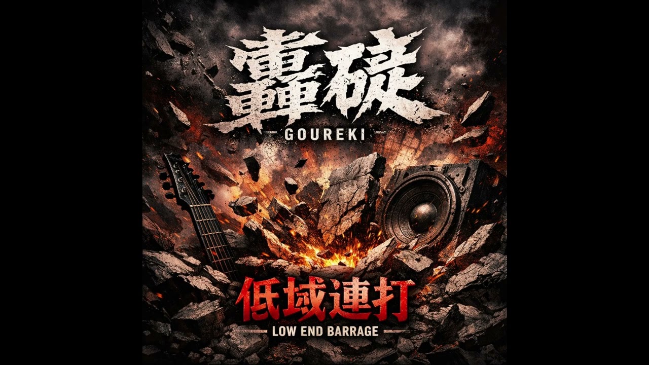 轟礫 – 低域連打 (Official Audio)｜GOUREKI – Low End Barrage