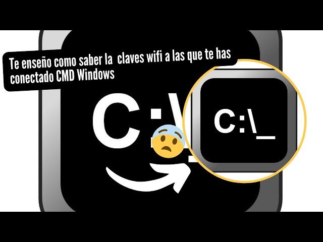 Cómo conectarse a una red WiFi por la línea de comandos CMD