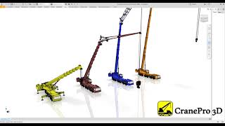 LIEBHERR - LTM1250-6.1 - All Cases - By CranePro 3D