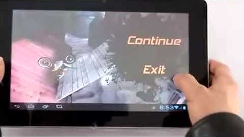 Zenithink Z102 ZT-280 10.2 Inch Android 4.0 ICS GPS RJ45 ARM Cortex-A9 Tablet playing game