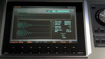 Roland Fantom G Chop and Sample Set Creation