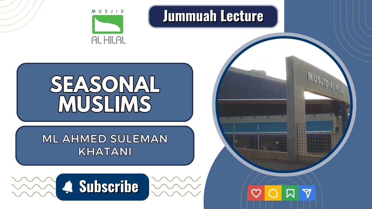 СЕЗОННЫЕ МУСУЛЬМАНЕ ОТ МЛ А С ХАТАНИ